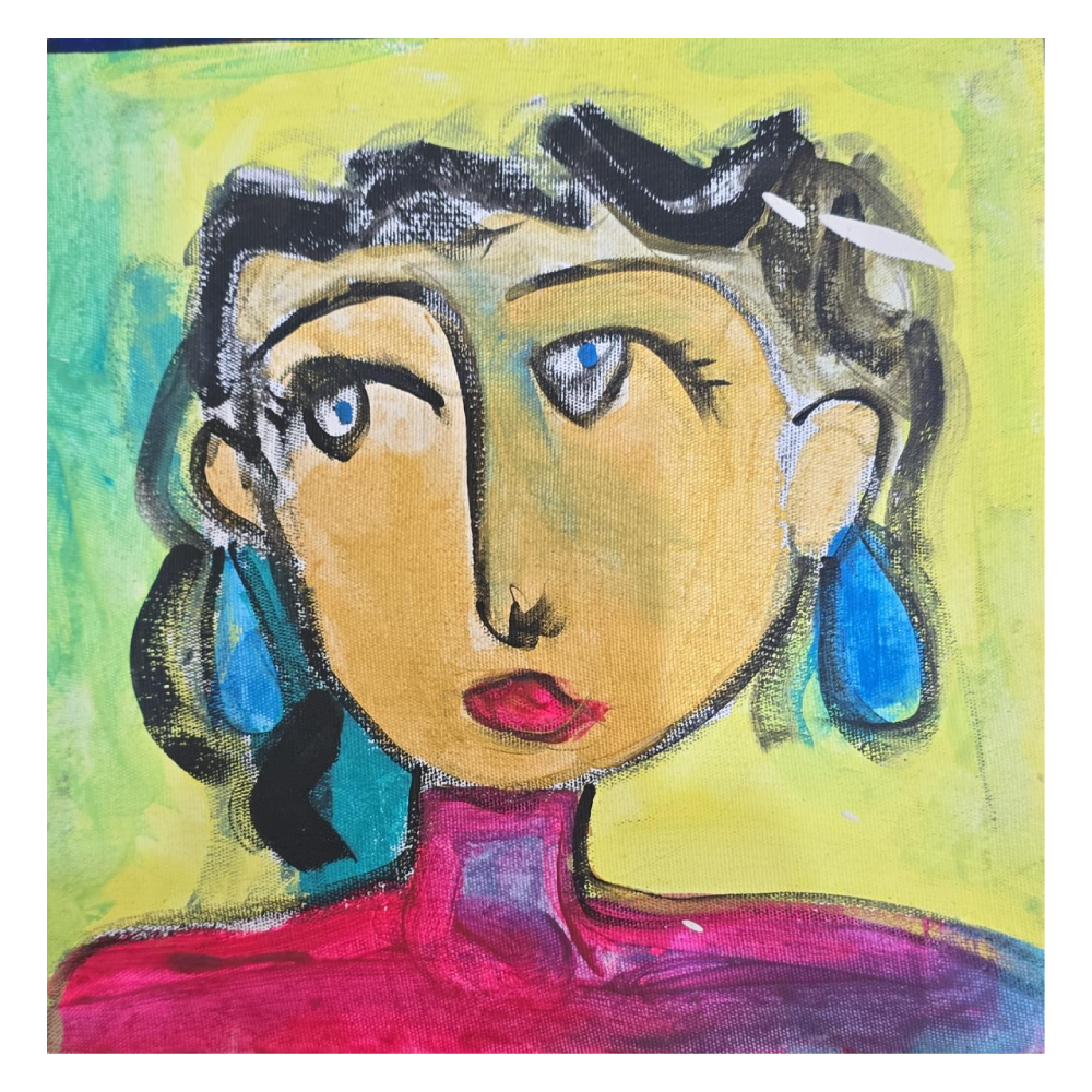 Inner States (Blue Earrings)