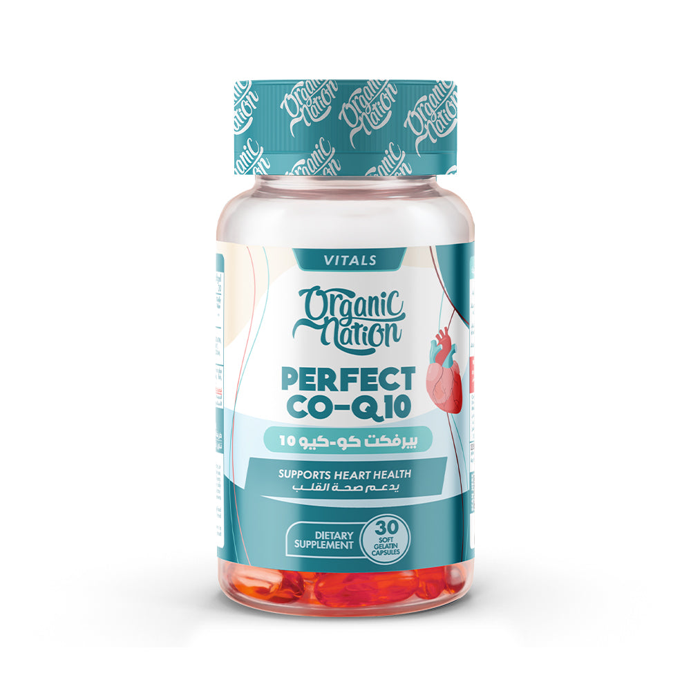 Organic Nation Perfect Co-Q10-30Serv.-30Soft Gelatin Capsules